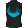 Women's high neck crop vest Thumbnail