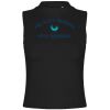 Women's high neck crop vest Thumbnail